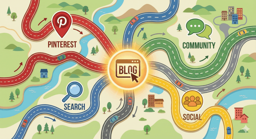 generate traffic for your blog