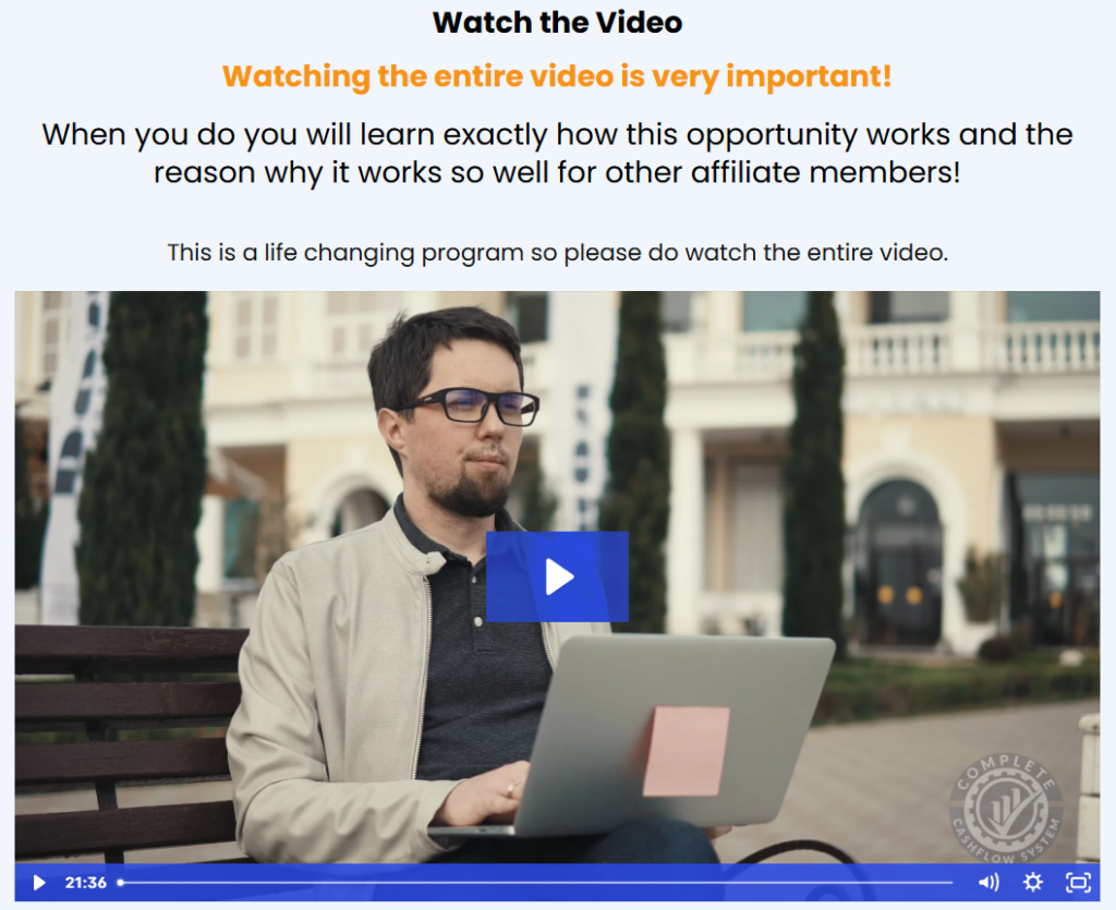 complete cashflow system review