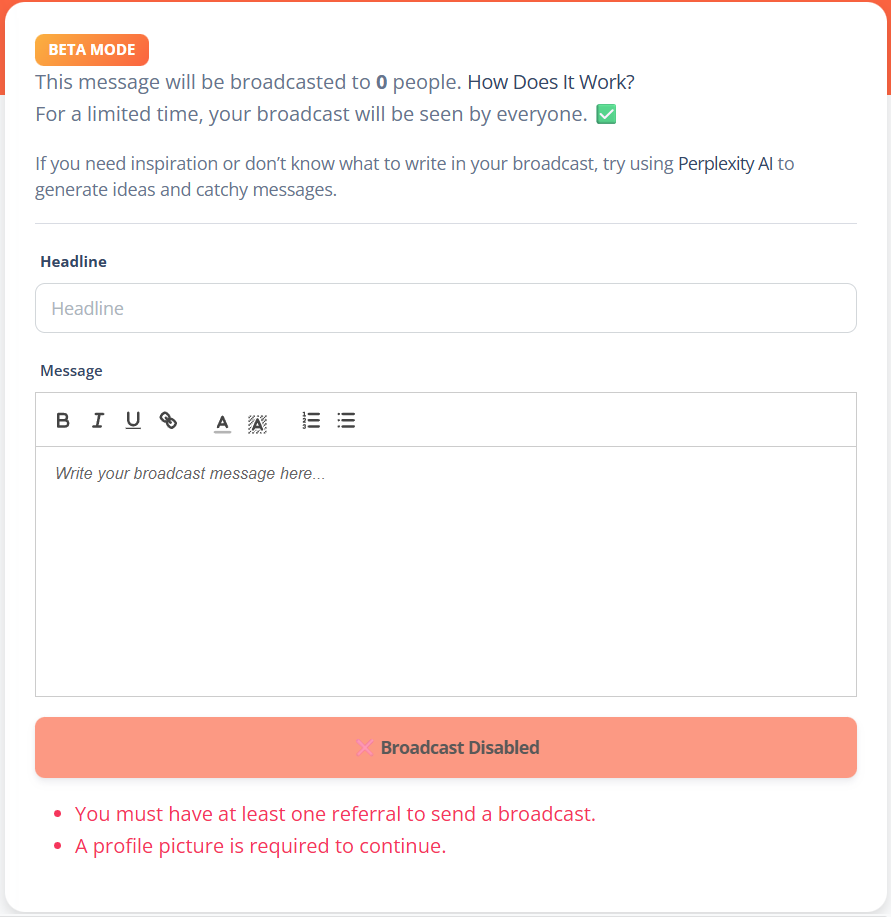 daily ads review broadcaster