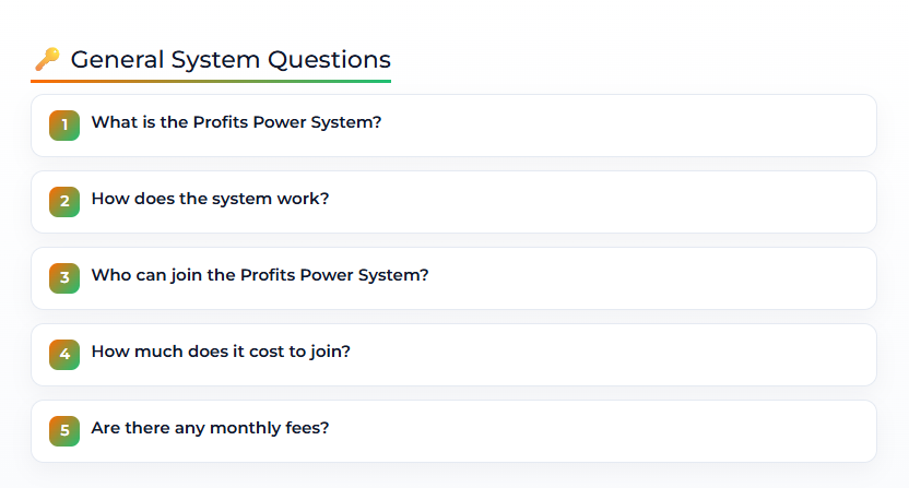 profits power system review faq