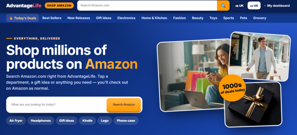 advantage life club shop amazon
