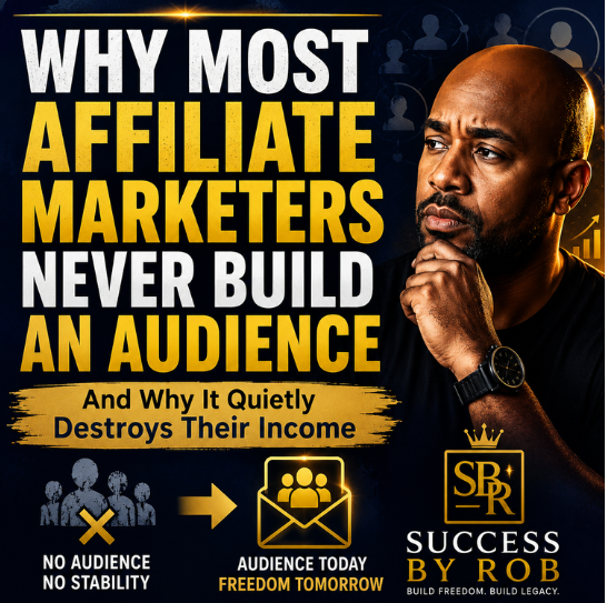 why affiliate marketers never build an audience