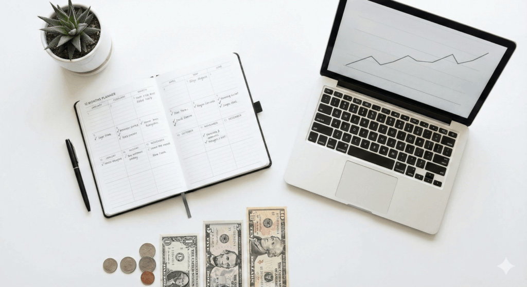 realistic blog income plan